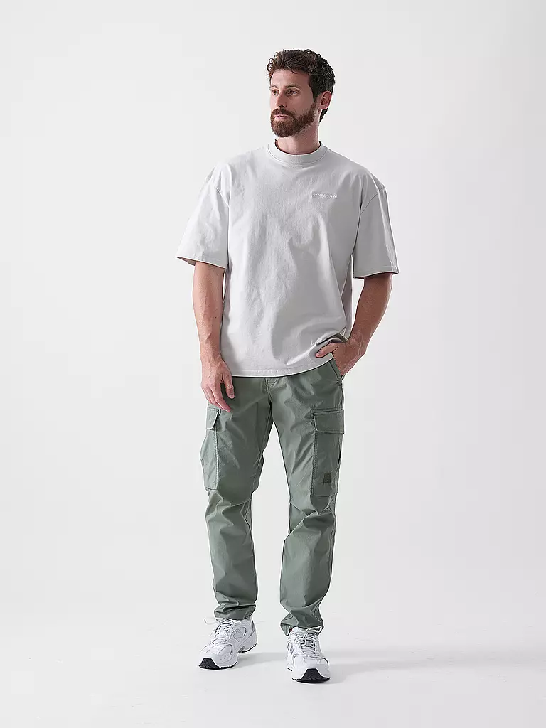 BUTCHER OF BLUE | Cargohose Slim Fit TRISTAN | grün