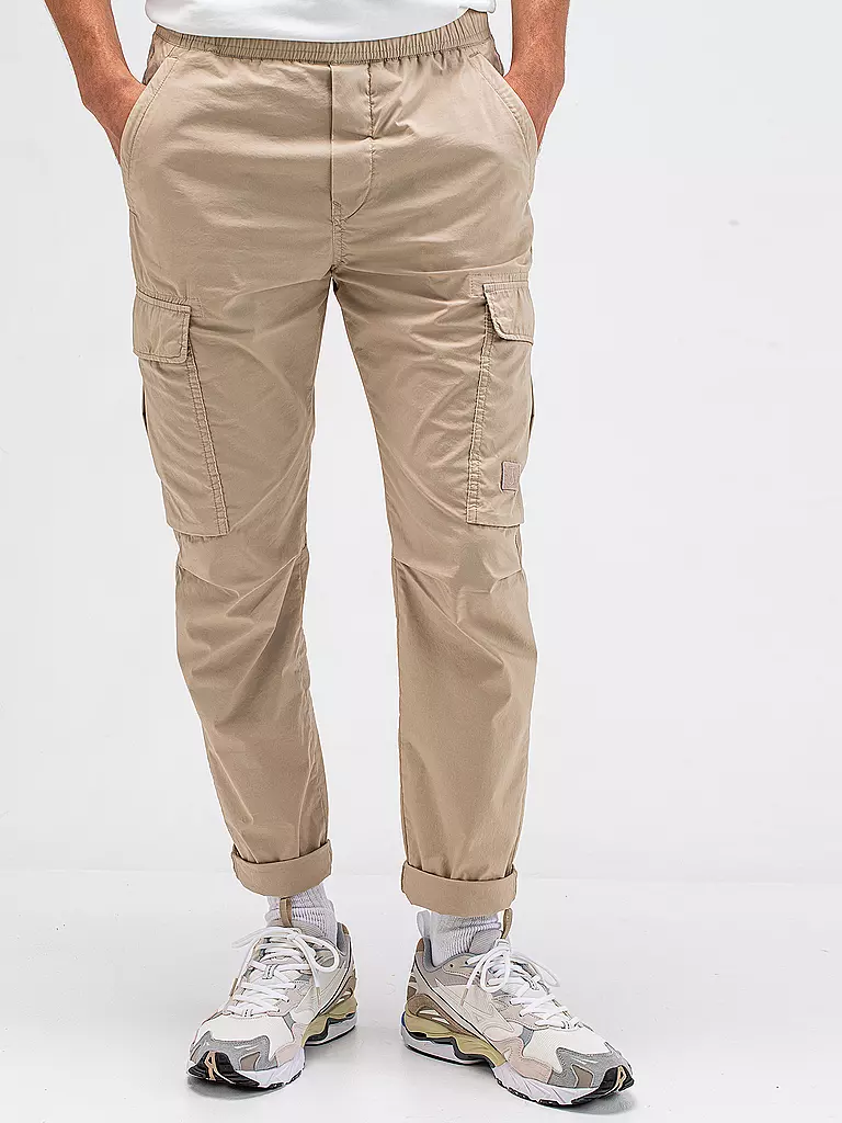BUTCHER OF BLUE | Cargohose Slim Fit TRISTAN | grau