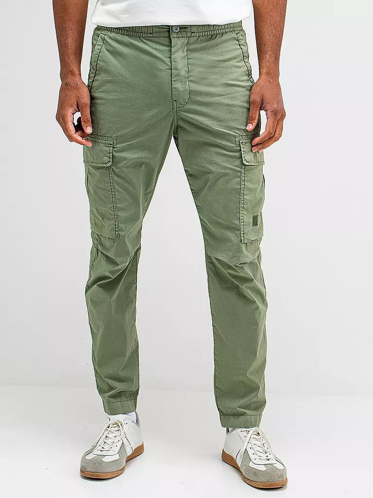 BUTCHER OF BLUE | Cargohose Slim Fit TRISTAN | grau