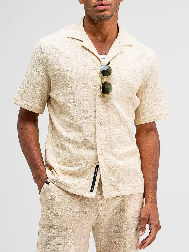 BUTCHER OF BLUE | Hemd Regular Fit | beige