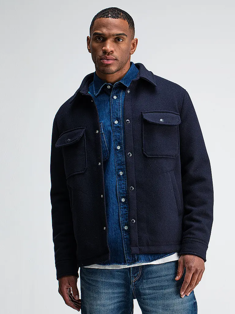 BUTCHER OF BLUE | Overshirt NORBU | dunkelblau