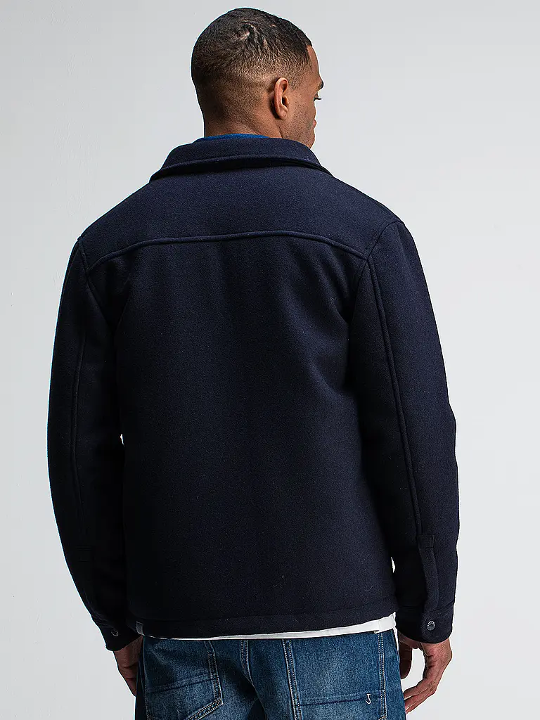 BUTCHER OF BLUE | Overshirt NORBU | dunkelblau