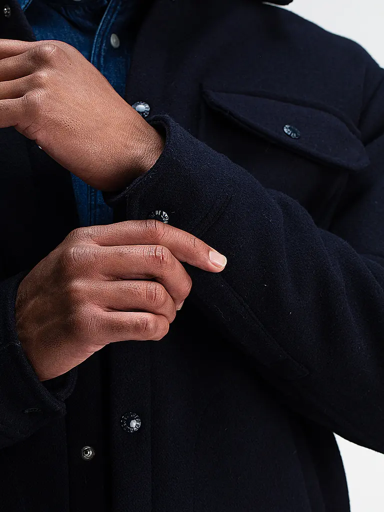 BUTCHER OF BLUE | Overshirt NORBU | dunkelblau