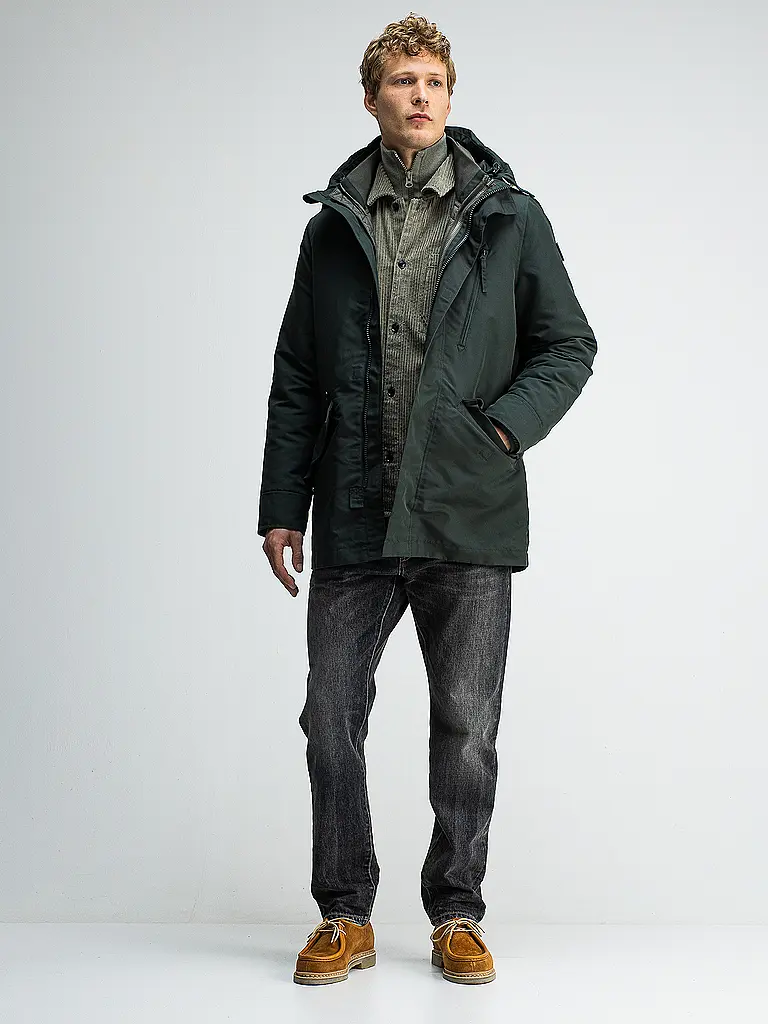 BUTCHER OF BLUE | Parka GALENA | Dunkelgrün