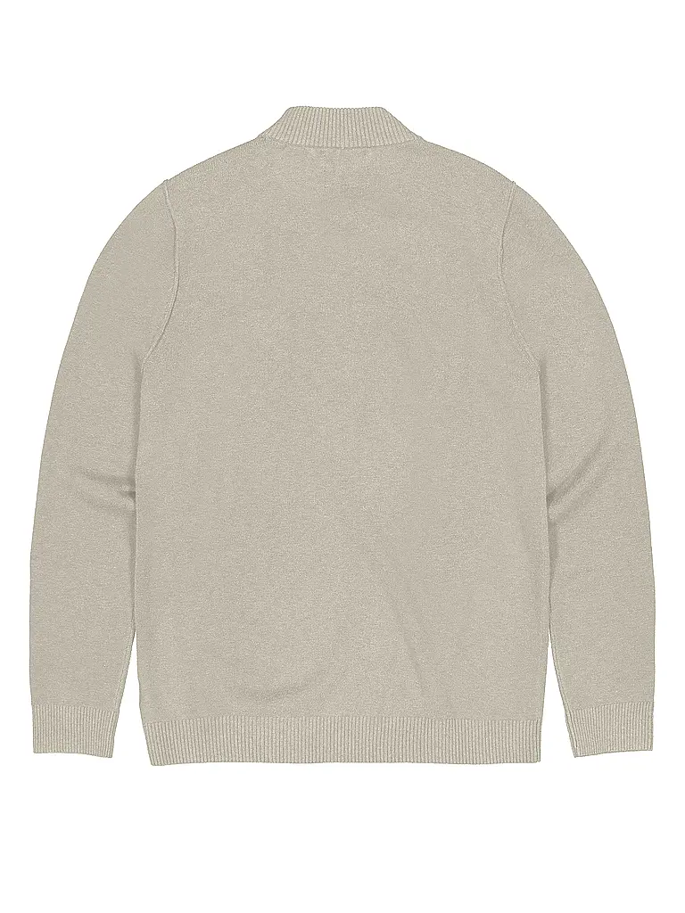 BUTCHER OF BLUE | Pullover CLIFDEN MOCK | creme