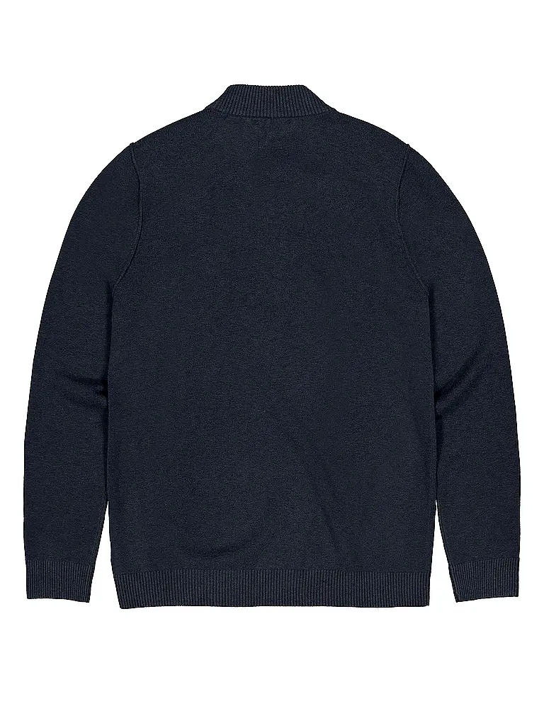 BUTCHER OF BLUE | Pullover CLIFDEN MOCK | dunkelblau
