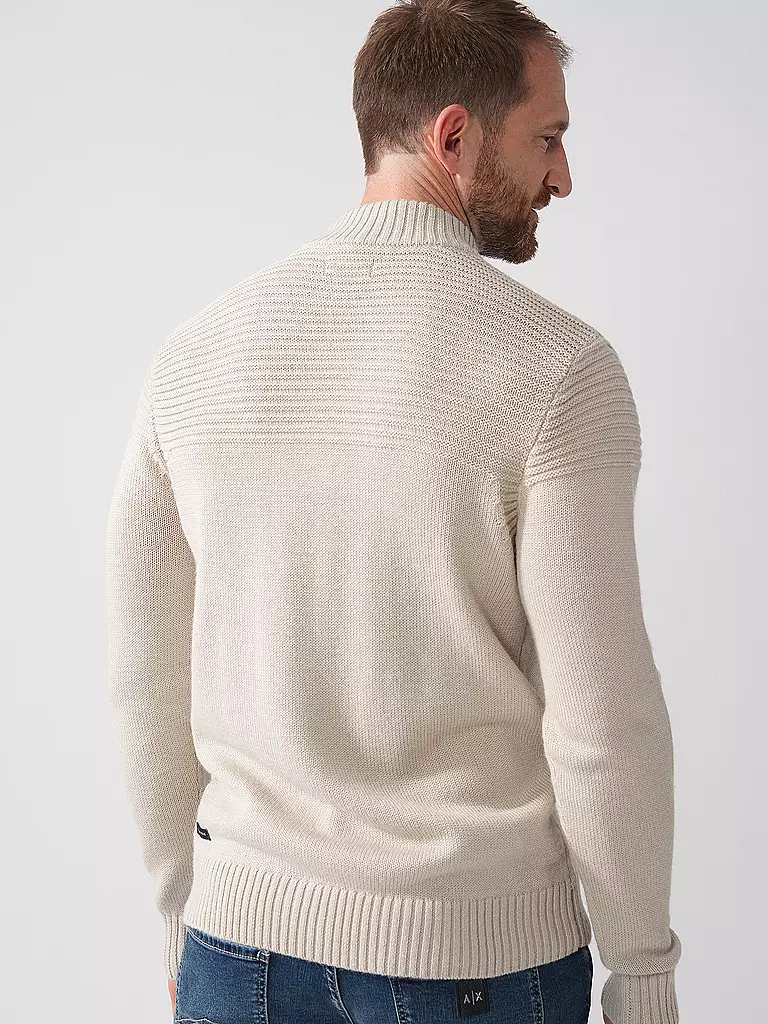 BUTCHER OF BLUE | Pullover MORRIS MOCK | beige
