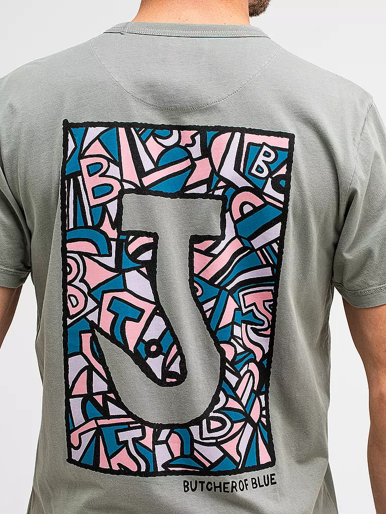 BUTCHER OF BLUE | T-Shirt ARMY TEE | weiss