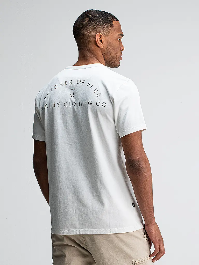 BUTCHER OF BLUE | T-Shirt ARMY | weiss