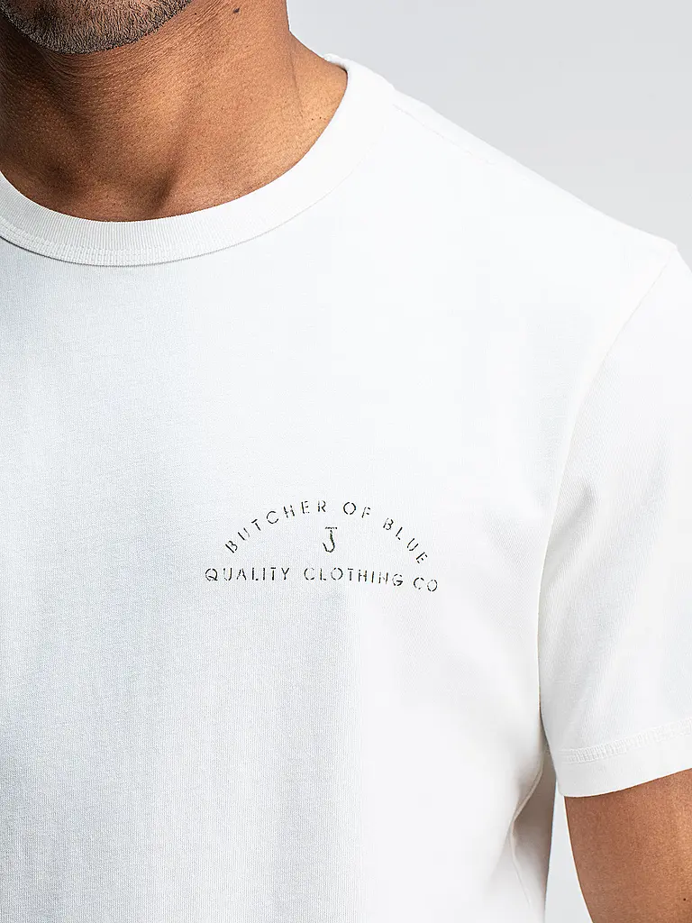 BUTCHER OF BLUE | T-Shirt ARMY | weiss