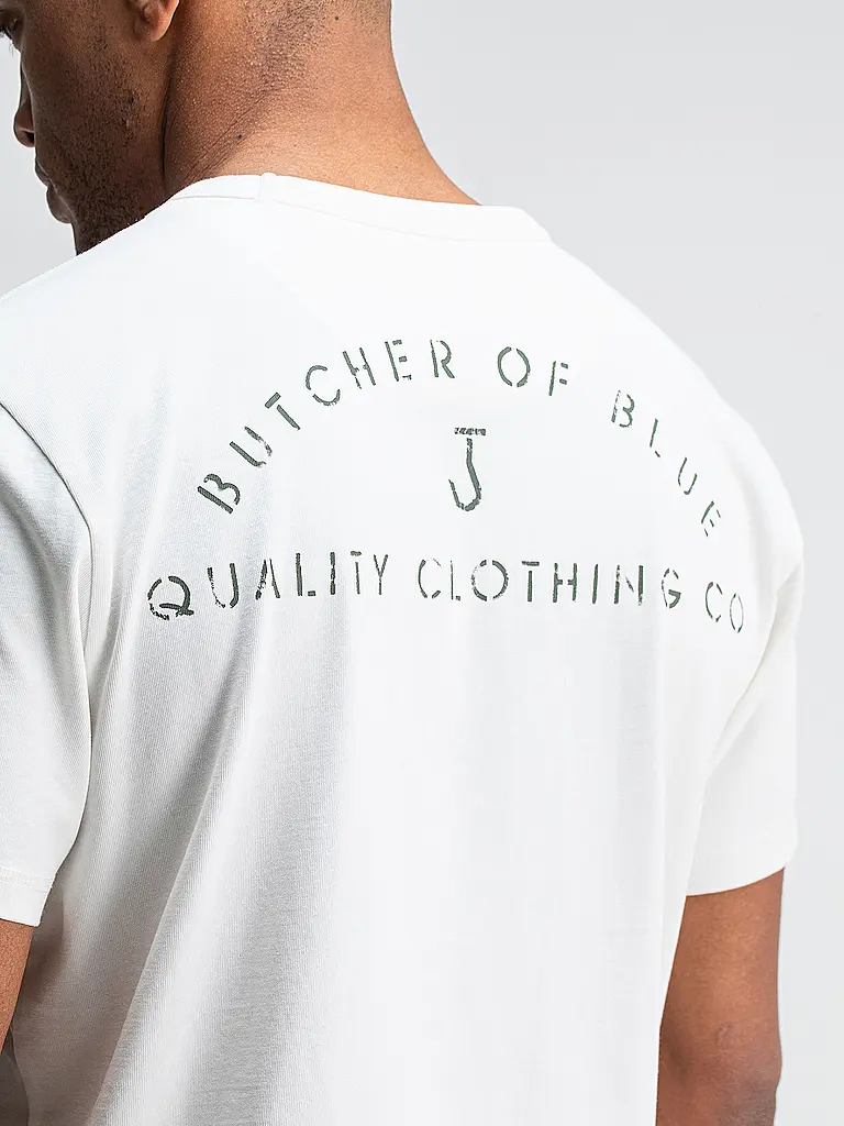 BUTCHER OF BLUE | T-Shirt ARMY | weiss