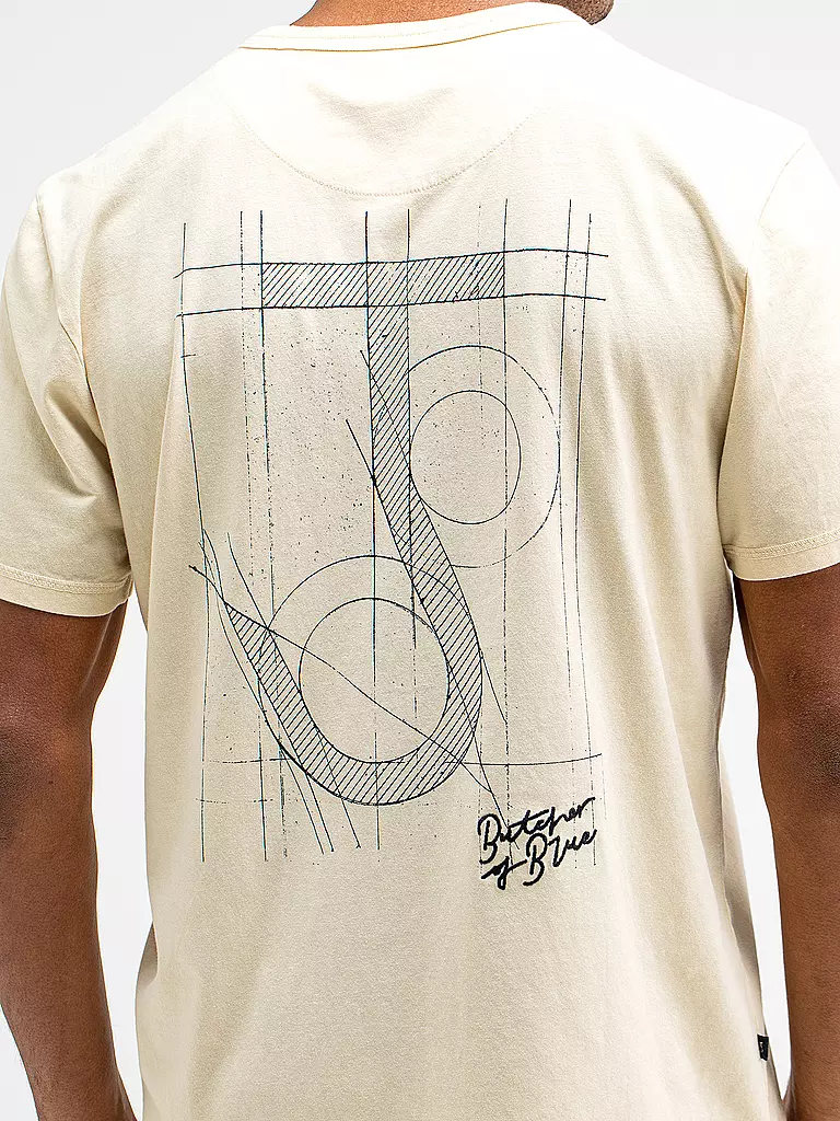 BUTCHER OF BLUE | T-Shirt HOOK | beige