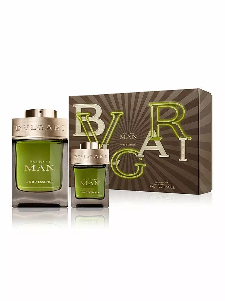 BVLGARI | Geschenkset - Man Wood Essence Eau de Parfum Spray 100ml/15ml | transparent