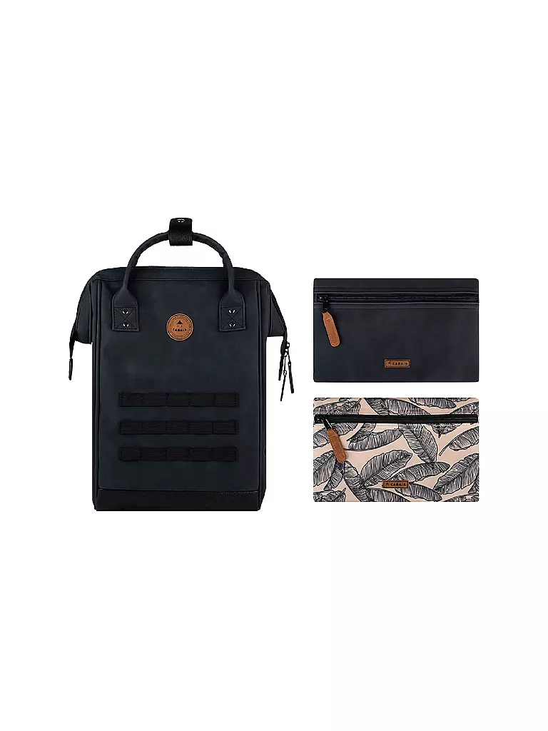 CABAIA | Rucksack ADVENTURER LE HAVRE medium | schwarz