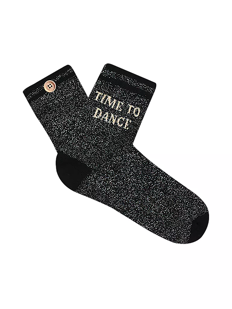 CABAIA | Socken 36-41 TIME TO DANCE Schwarz | schwarz