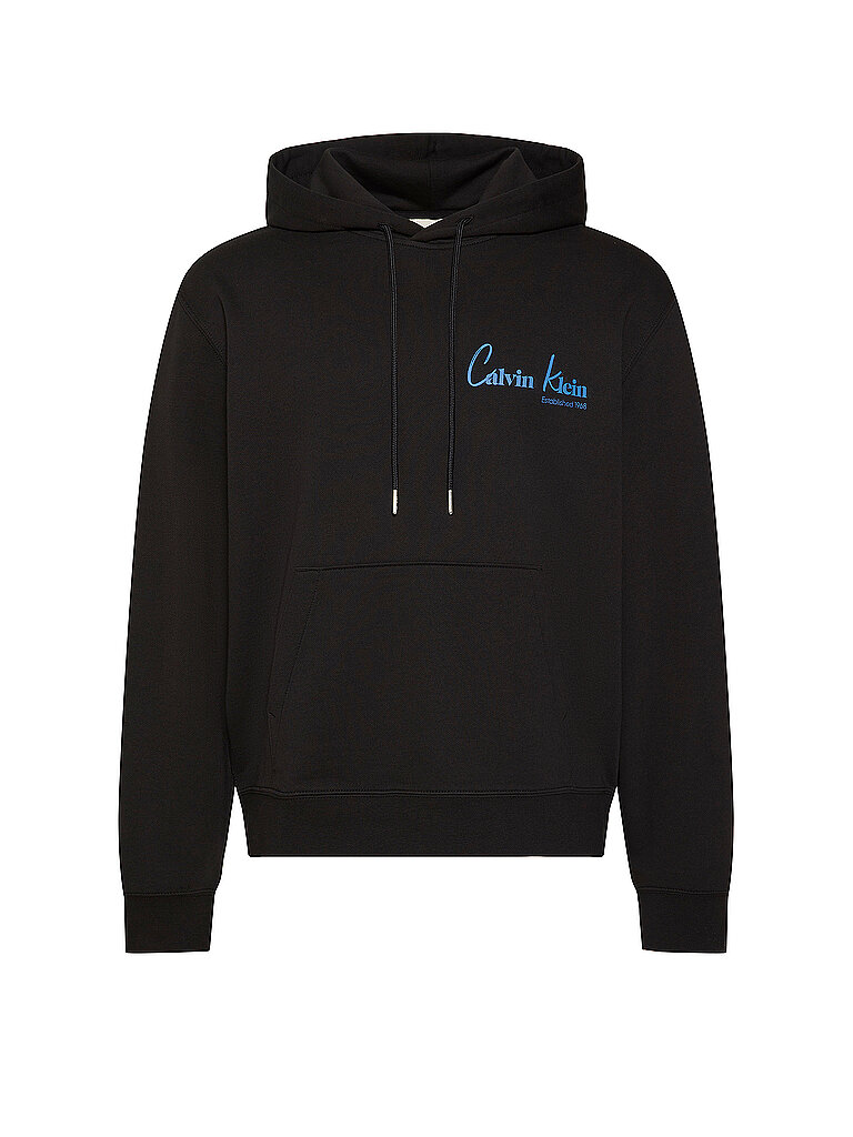 CALVIN KLEIN JEANS Kapuzensweater - Hoodie schwarz | L