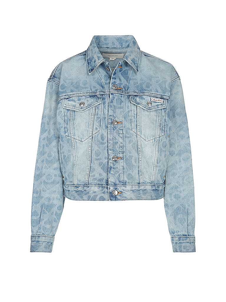 CALVIN KLEIN JEANS Jeansjacke hellblau | S