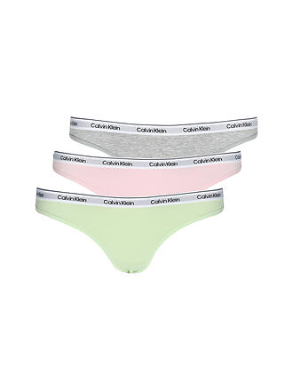 CALVIN KLEIN | String 3er Pack multi