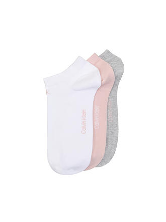 CALVIN KLEIN | Socken 3er Pkg pink