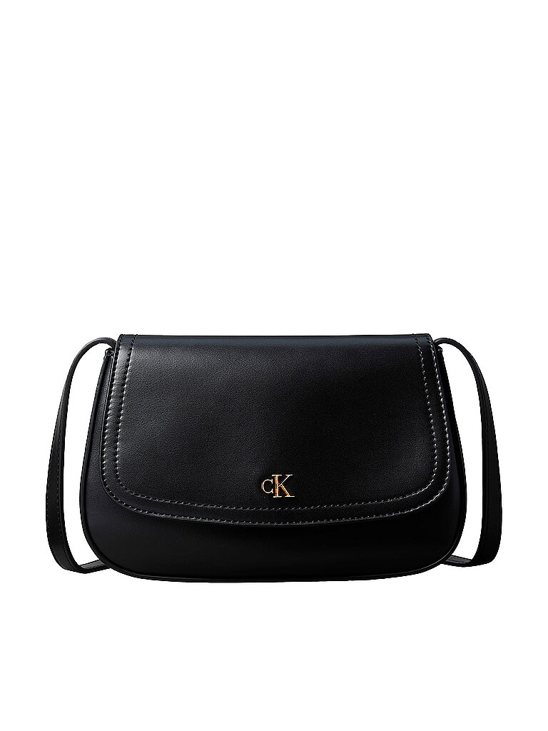 CALVIN KLEIN Tasche - Mini Bag CK FLAP schwarz
