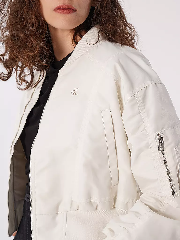 CALVIN KLEIN JEANS | Blouson  | creme