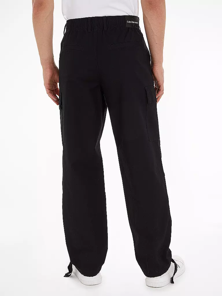 CALVIN KLEIN JEANS | Cargohose | schwarz