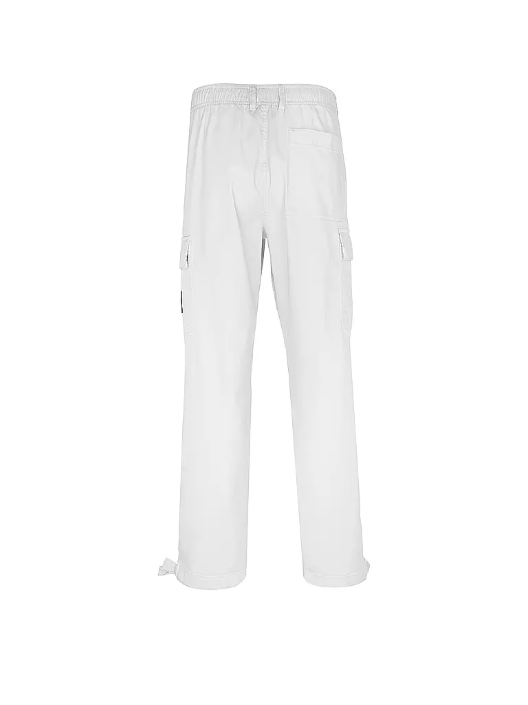 CALVIN KLEIN JEANS | Cargohose | weiss
