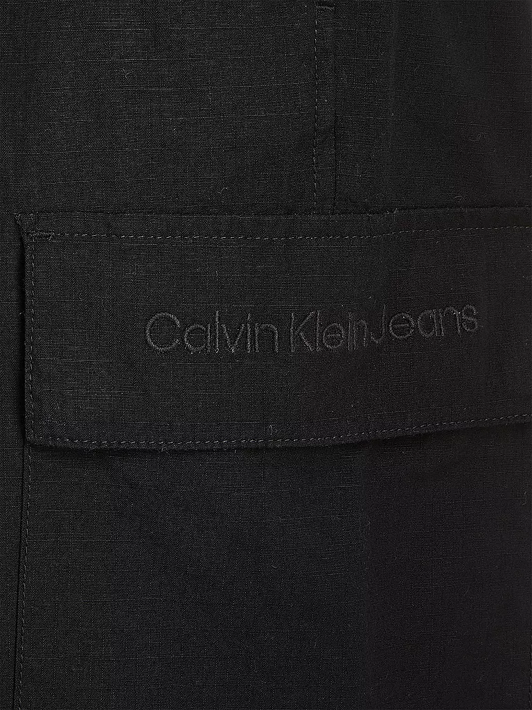 CALVIN KLEIN JEANS | Cargohose | schwarz