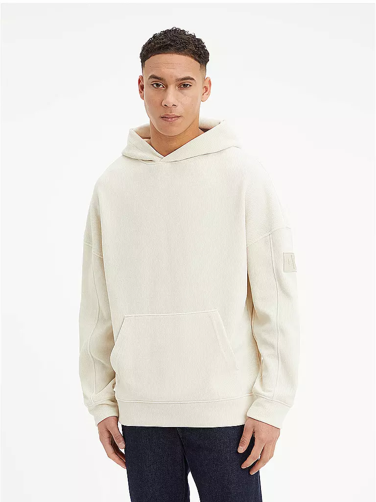 CALVIN KLEIN JEANS | Cordsweater - Hoodie | beige