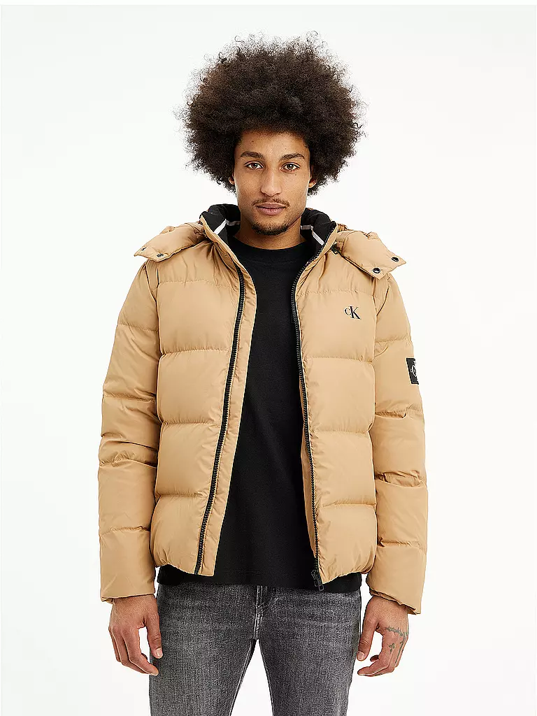 CALVIN KLEIN JEANS | Daunenjacke Essentials | camel