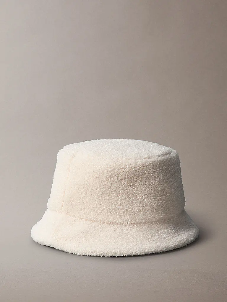 CALVIN KLEIN JEANS | Fischerhut - Bucket Hat  | Creme
