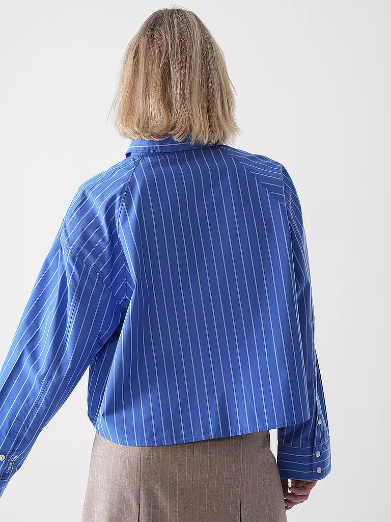 CALVIN KLEIN JEANS | Hemdbluse  | blau