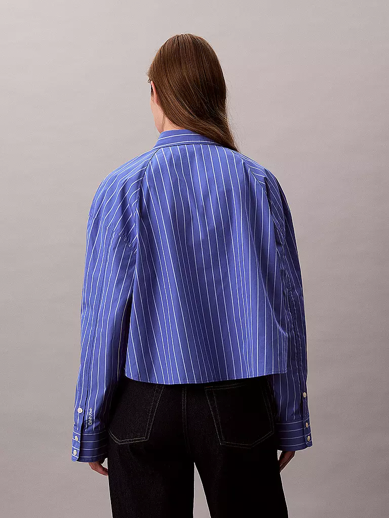 CALVIN KLEIN JEANS | Hemdbluse | blau
