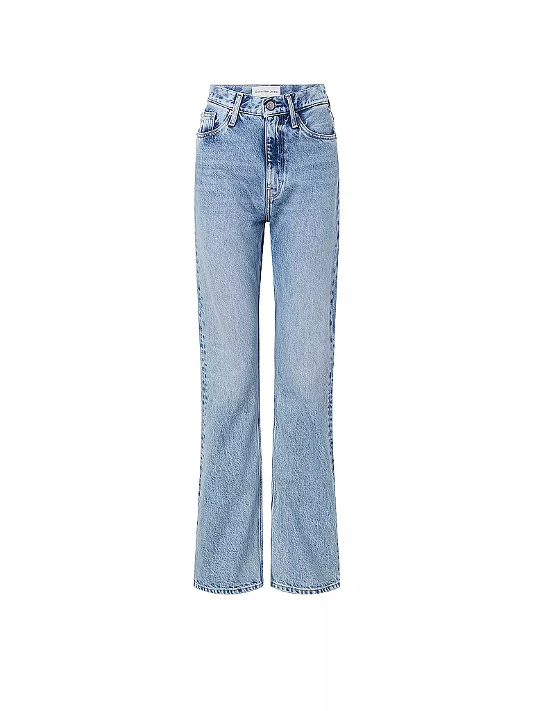 CALVIN KLEIN JEANS | Highwaist Jeans Flared Fit | hellblau