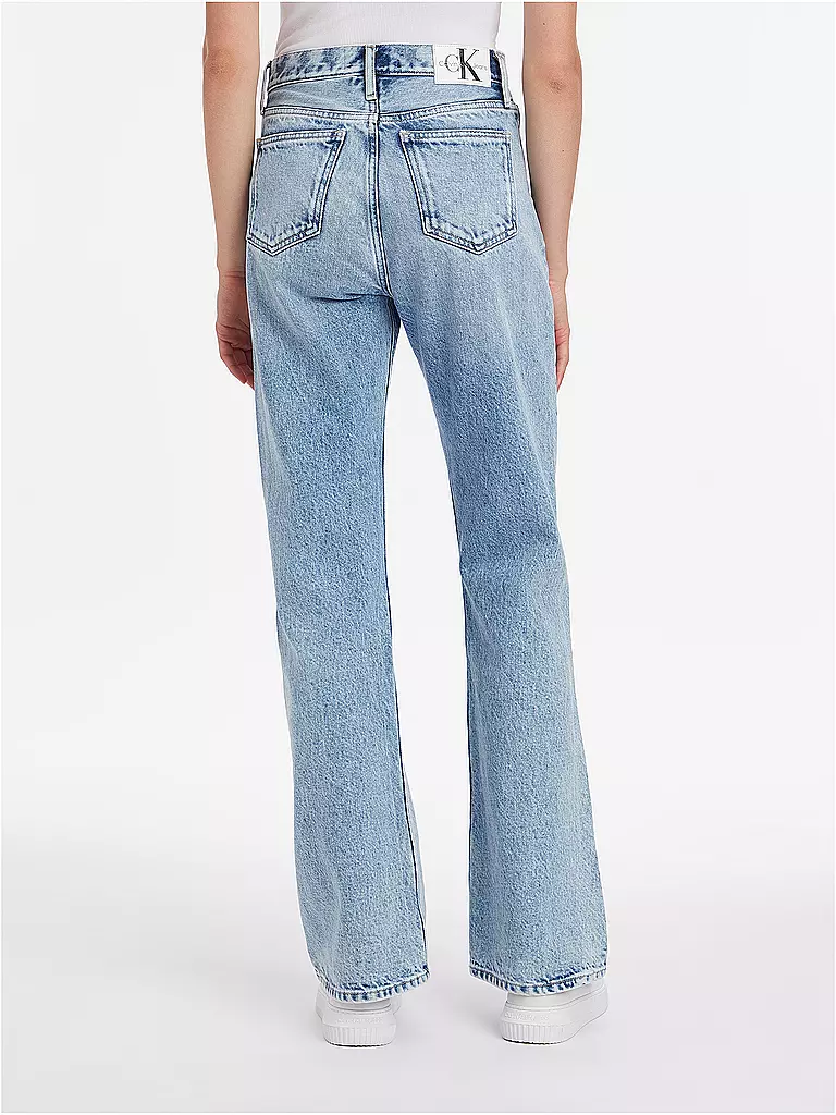 CALVIN KLEIN JEANS | Highwaist Jeans Flared Fit | hellblau