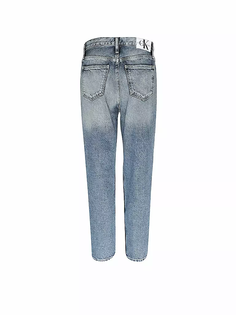 CALVIN KLEIN JEANS | Highwaist Jeans Mom Fit | blau