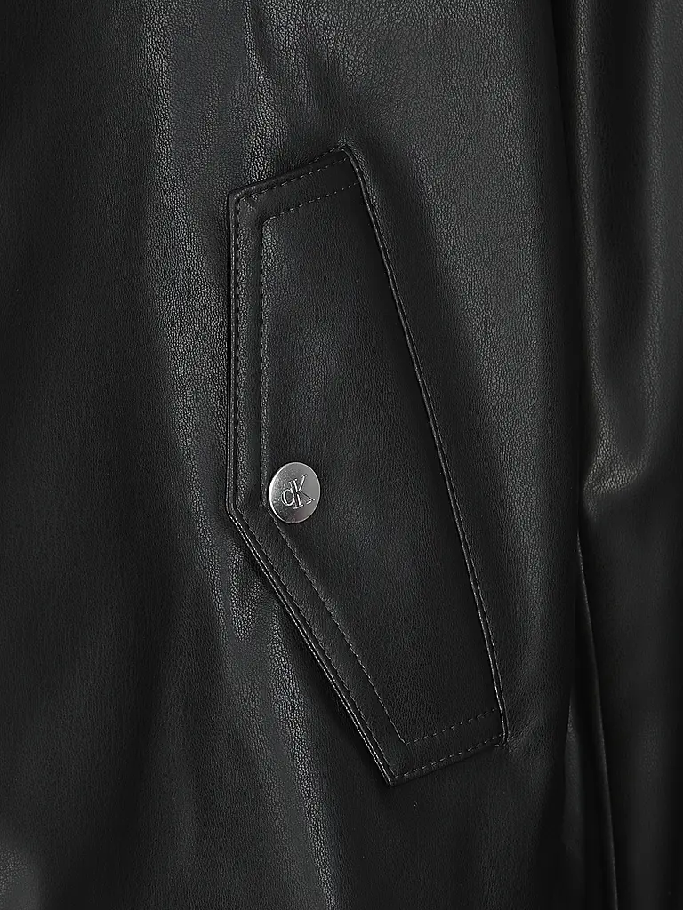 CALVIN KLEIN JEANS | Jacke in Lederoptik | 
