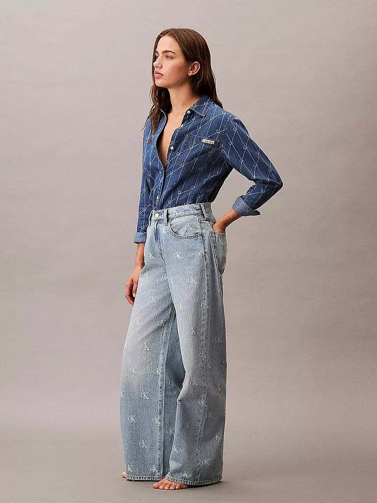 CALVIN KLEIN JEANS | Jeans Balloon Fit  | hellblau