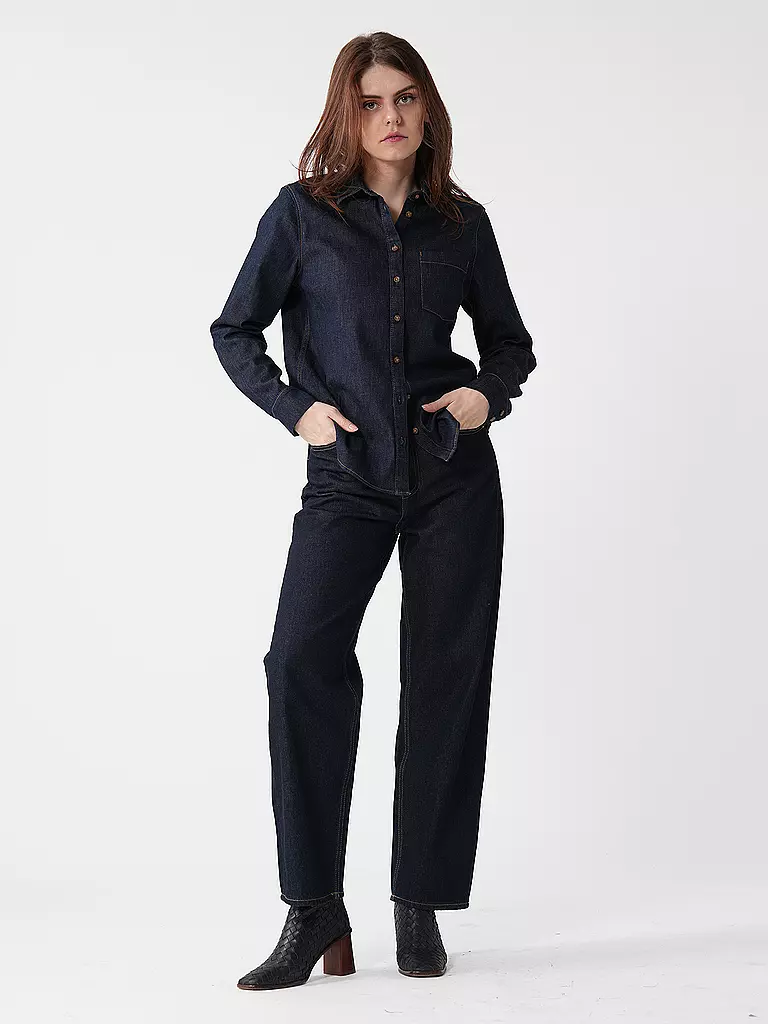 CALVIN KLEIN JEANS | Jeans Mom Fit BARREL | dunkelblau