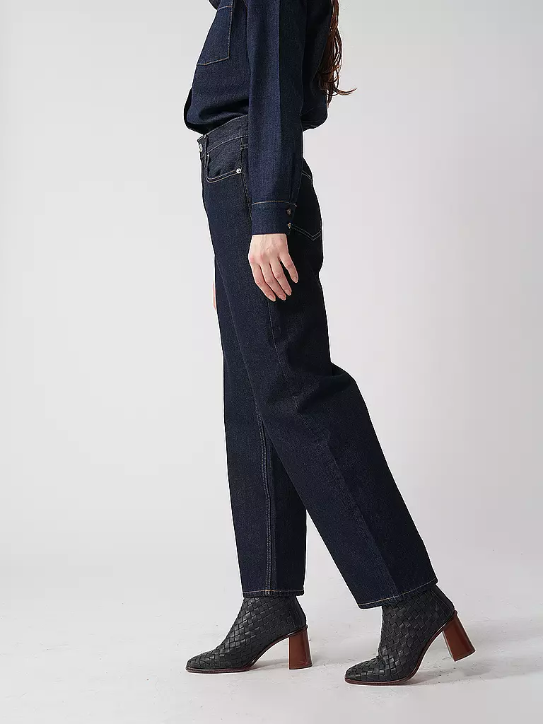 CALVIN KLEIN JEANS | Jeans Mom Fit BARREL | dunkelblau