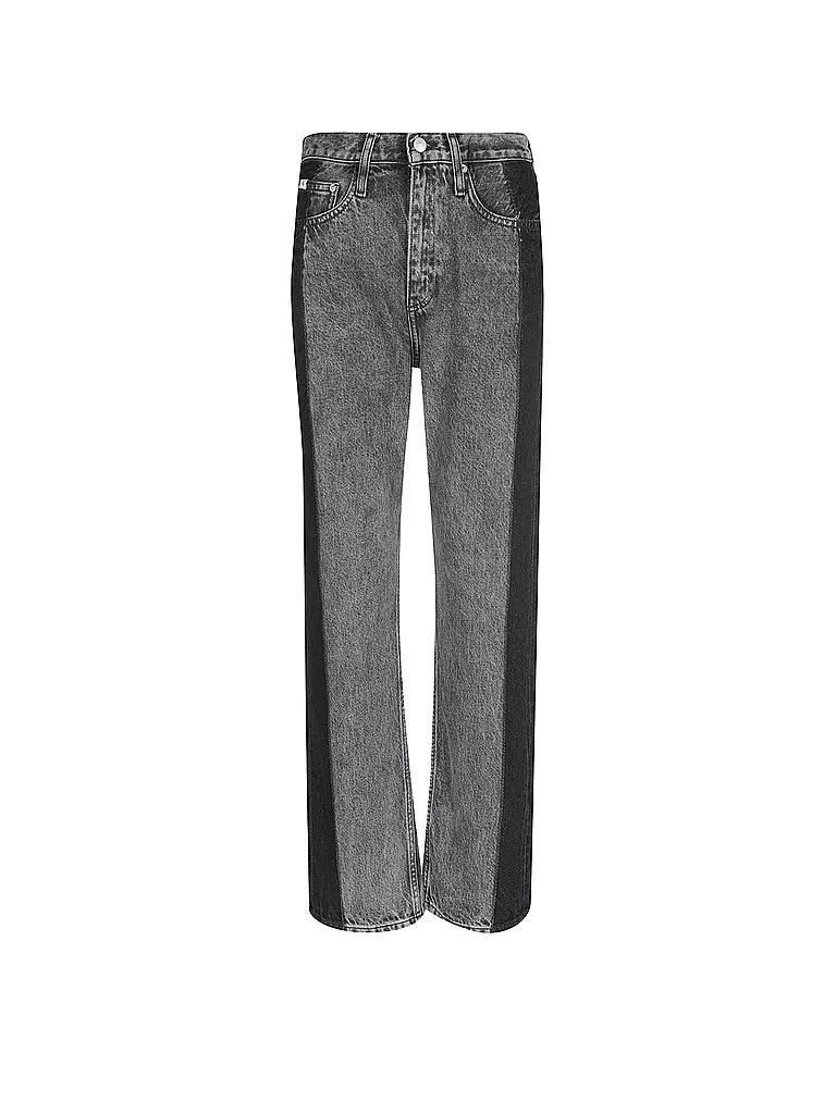 CALVIN KLEIN JEANS | Jeans Straight Fit  | schwarz