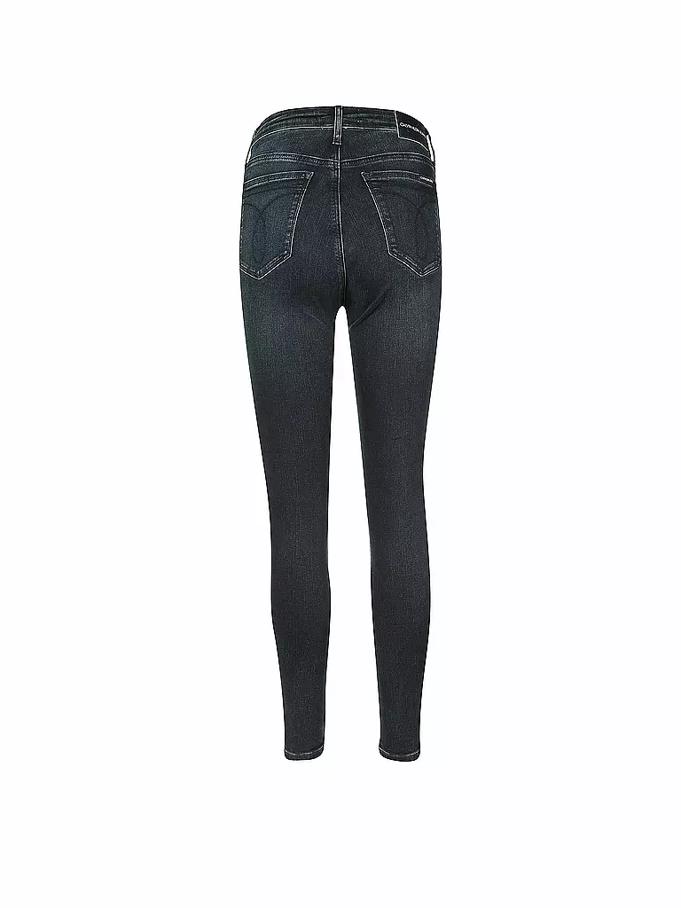 CALVIN KLEIN JEANS | Jeans Super Skinny Fit 7/8 (Hightwaist) | blau