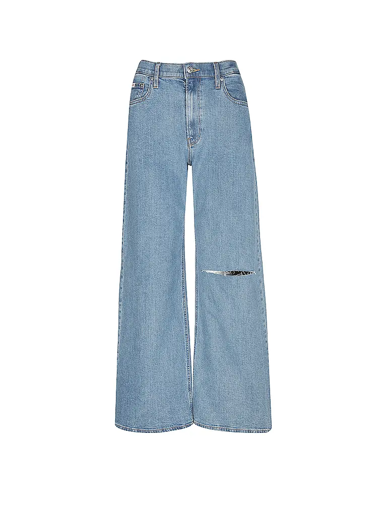 CALVIN KLEIN JEANS | Jeans Wide Leg  | dunkelblau