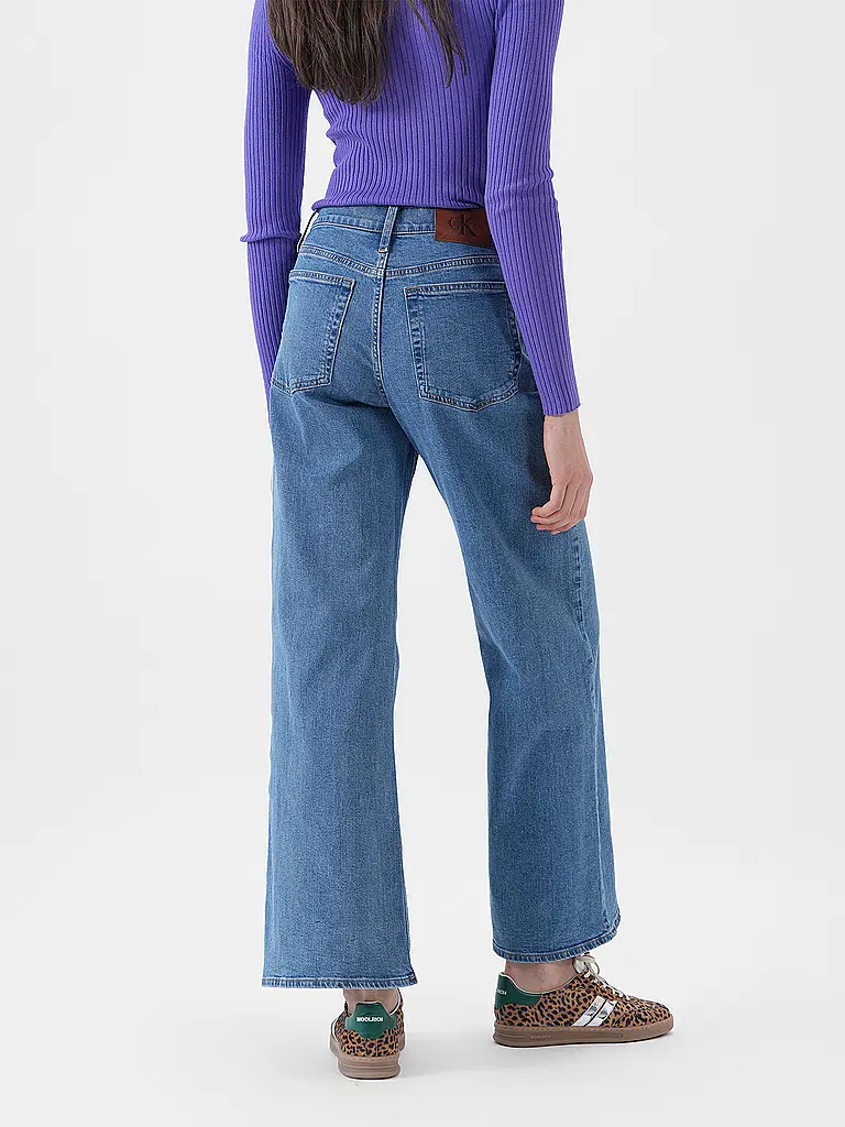 CALVIN KLEIN JEANS | Jeans Wide Leg  | Dunkelblau