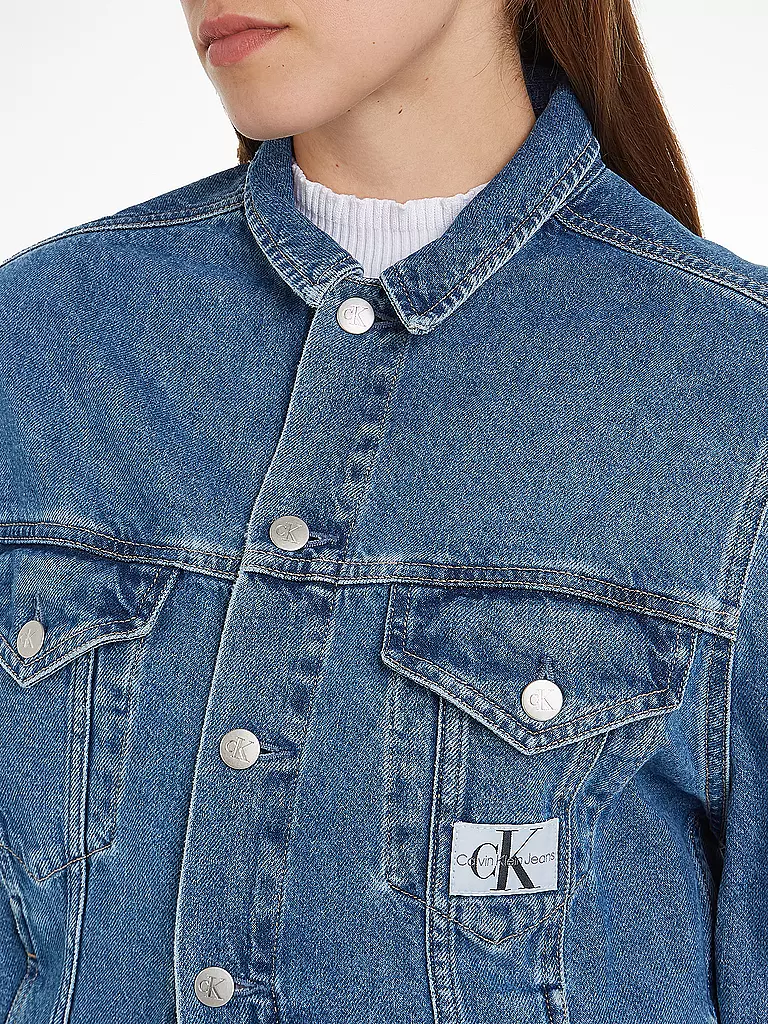 CALVIN KLEIN JEANS | Jeansjacke  | blau