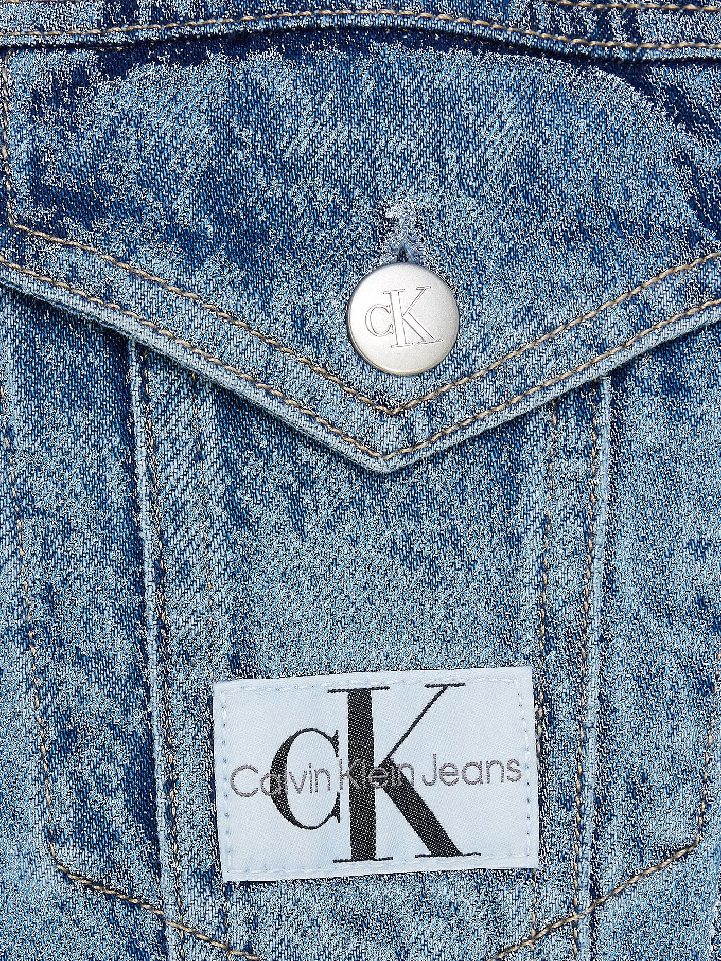CALVIN KLEIN JEANS | Jeansjacke  | blau