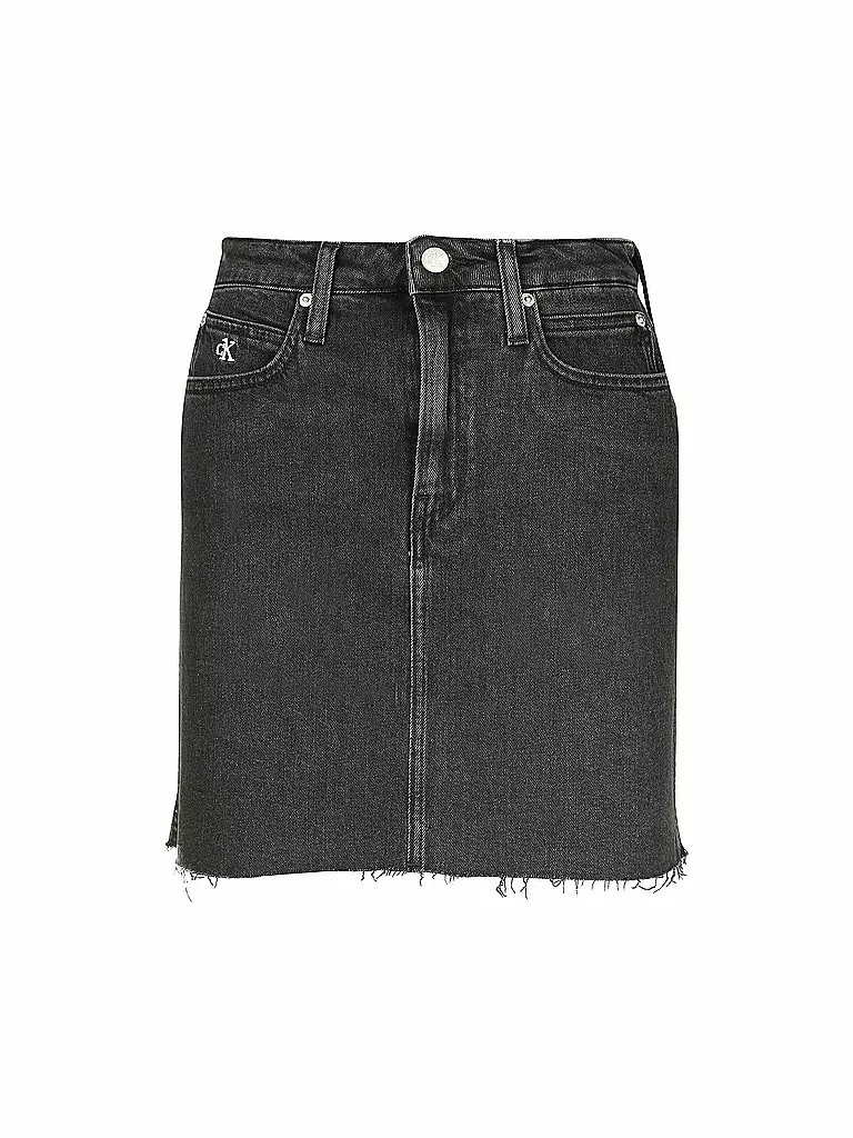 CALVIN KLEIN JEANS | Jeansrock | schwarz