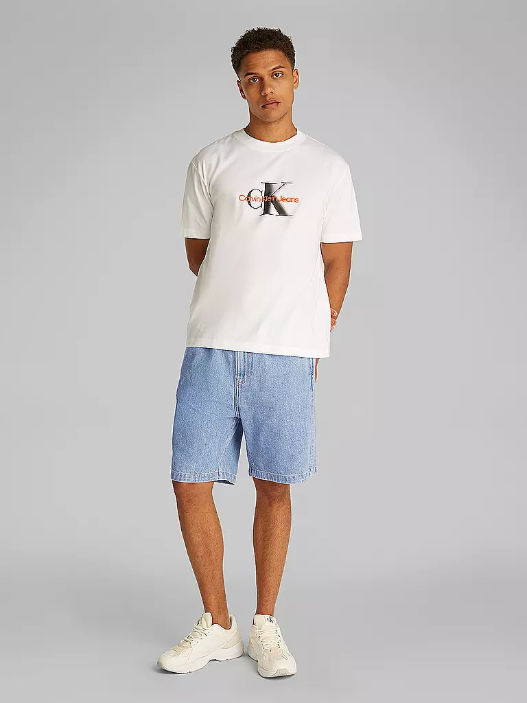 CALVIN KLEIN JEANS | Jeansshorts  | hellblau