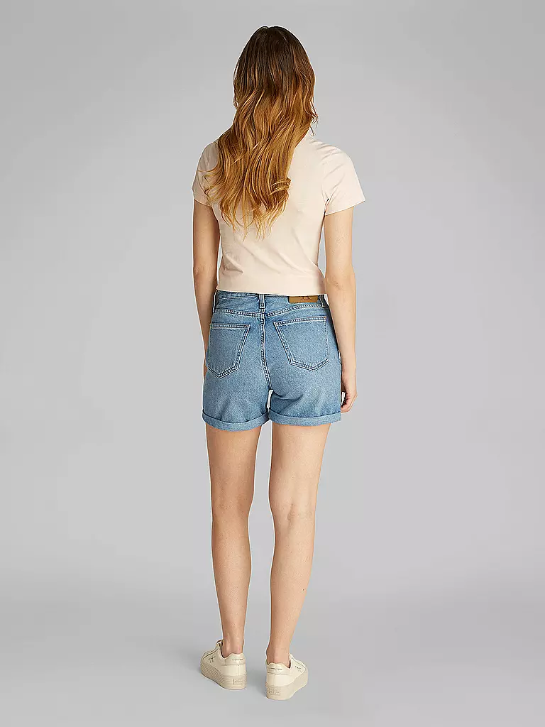 CALVIN KLEIN JEANS | Jeansshorts Mom Fit | hellblau