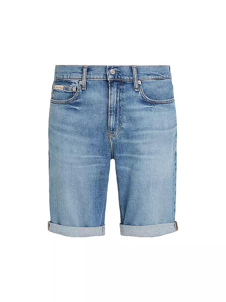 CALVIN KLEIN JEANS | Jeansshorts Slim Fit  | hellblau
